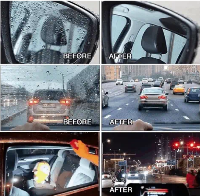 Automotive Oil Film Cleaning Brush